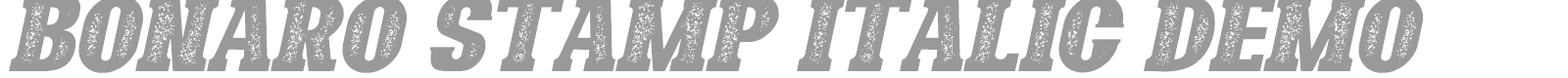 Bonaro font preview